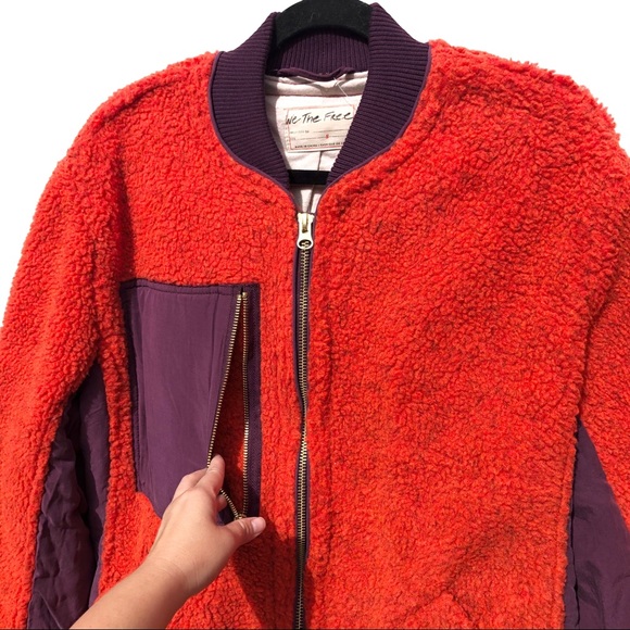 Free People Rivington Shearling Sherpa Jacket - Picture 5 of 8